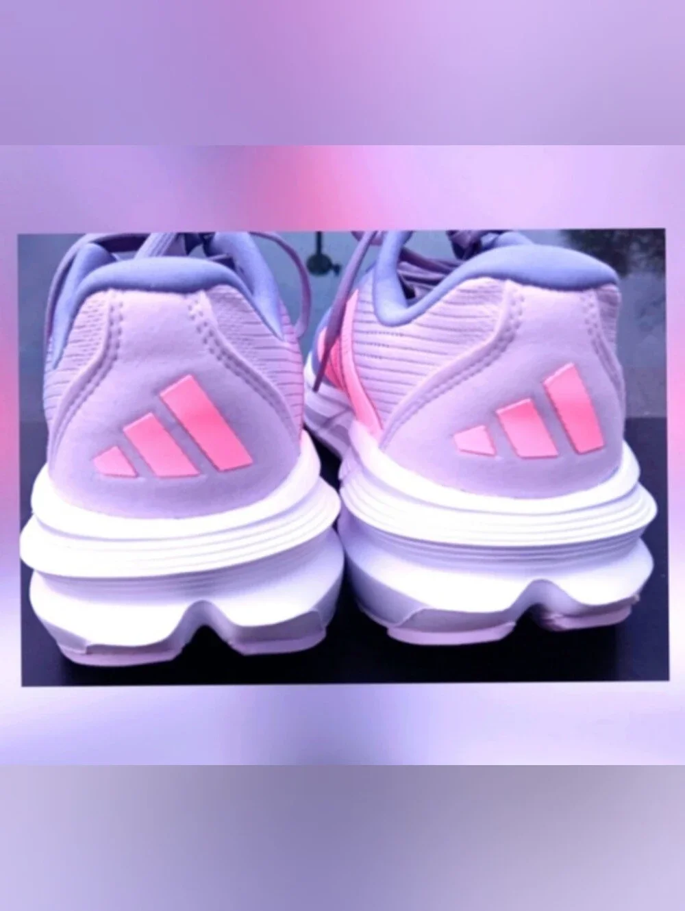 Adidas Purple And Pink Shoes